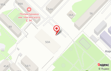 Спортивный детско-юношеский комплекс Юность на Одесской улице на карте