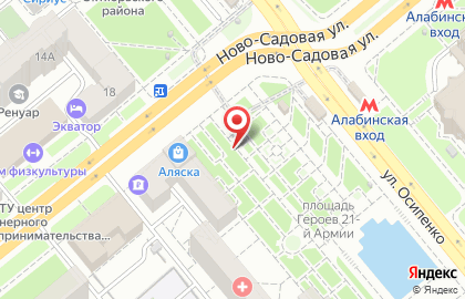 Городской кассовый центр, ООО на Ново-Садовой улице на карте