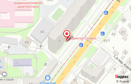 Продовольственный магазин Надежда в Железнодорожном районе на карте