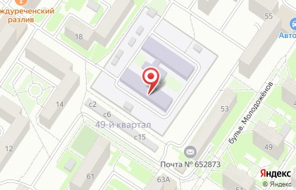 Детский сад комбинированного вида Соловушка №44 на карте