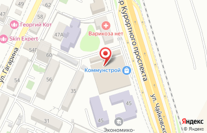 Всероссийская сеть ДСШ FD улице Чайковского на карте