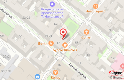 Золотой Ключик в Петроградском районе на карте