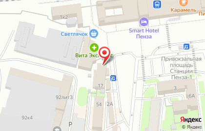 Почта России в Пензе на карте