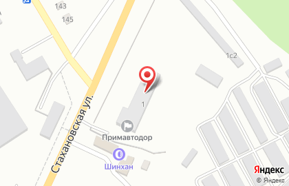 Ннк-приморнефтепродукт на Стахановской улице на карте