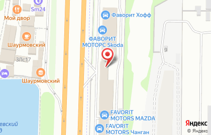 FAVORIT MOTORS Kia на Новогиреево на карте