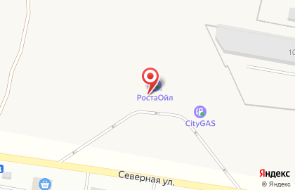 АЗС, ЗАО ВИС-СЕРВИС на Северной улице на карте