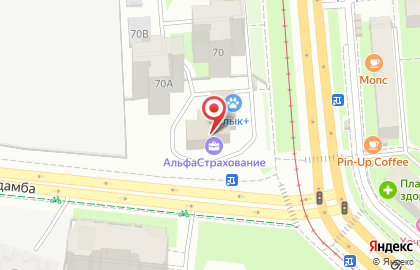 АКМ на бульваре Гагарина на карте