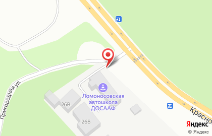 Федеральная система автошкол России Смарт на Краснофлотском шоссе на карте