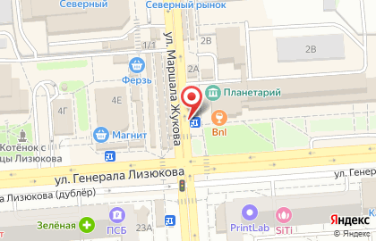 Цветочный супермаркет Невеники в Коминтерновском районе на карте