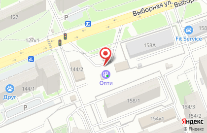 Беркут в Новосибирске на карте