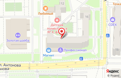 Техпромстрой на улице Антонова на карте