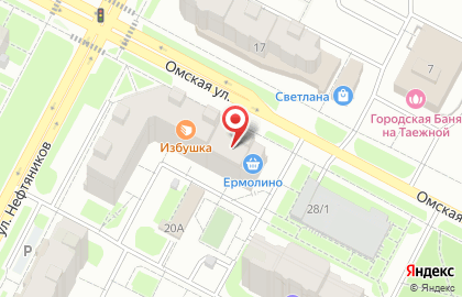 Алкомаркет Десятка в Ханты-Мансийске на карте