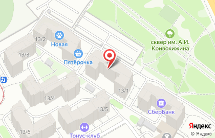 Парикмахерская Витязь в Заводском районе на карте