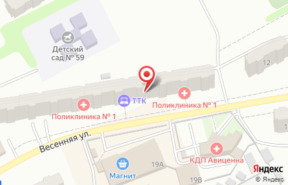 Киселёвская транспортная компания на карте