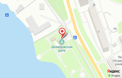 Музей Демидовская дача на карте