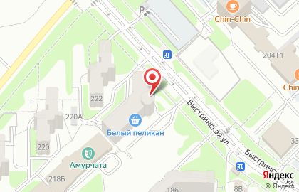 Аптека Дальфарма в Краснофлотском районе на карте