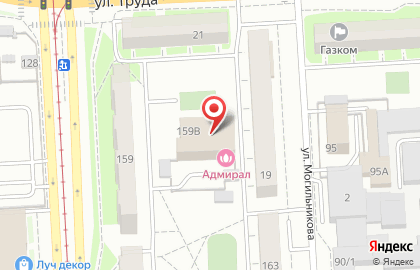 Сауна Адмирал на Российской улице на карте