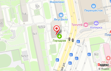 Кабинет массажа в Москве на карте