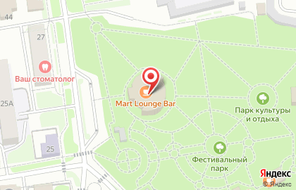 Кафе MART Lounge Bar на карте