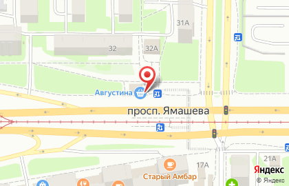 Продуктовый магазин Августина в Ново-Савиновском районе на карте