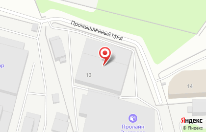 Два слона в Промышленном проезде на карте