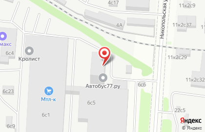 Торгово-ремонтная компания РусКомТехника на Никопольской улице на карте