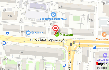 Салон оптики Моя Оптика на улице Софьи Перовской на карте
