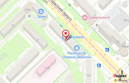 Первый в Новокузнецке на карте