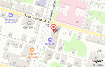 Банкомат СберБанк в Твери на карте