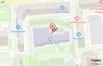 Школа развития интеллекта Формула АйКью в Горском микрорайоне на карте