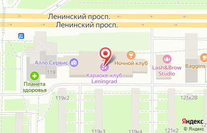 Караоке-бар LENINGRAD на карте