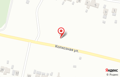 Олеся на Колхозной улице на карте