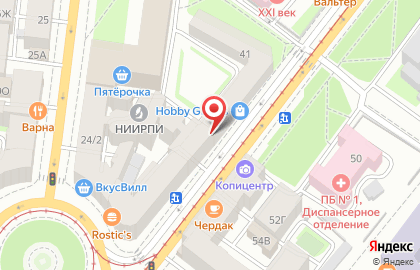 Фирменный магазин Море чая на метро Нарвская на карте