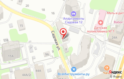 Юридическое агентство МИРа на Садовой улице на карте