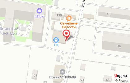 Универсальный магазин в Санкт-Петербурге на карте