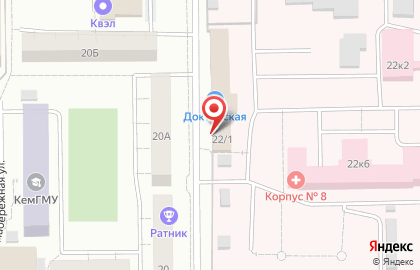 Автомойка Докторская на карте