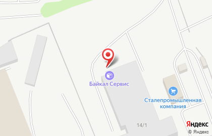 Транспортная компания Байкал Сервис на Сосновой улице на карте