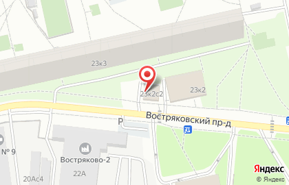 Магазин фастфудной продукции в Востряковском проезде на карте