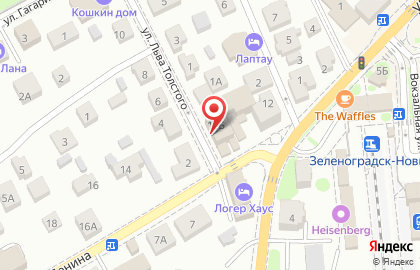 Сундучок на улице Ленина на карте