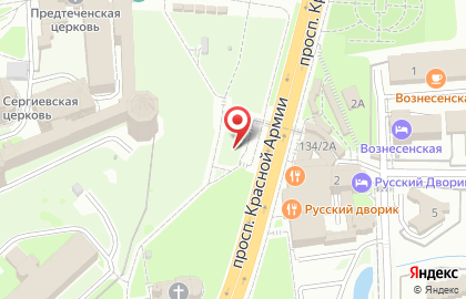 Сувенирная лавка в Москве на карте