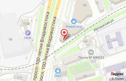 Айфон Сервис-Андроид сервис на проспекте 100-летия Владивостока на карте