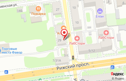 Магазин подарков и сувениров Каприз на улице Максима Горького на карте