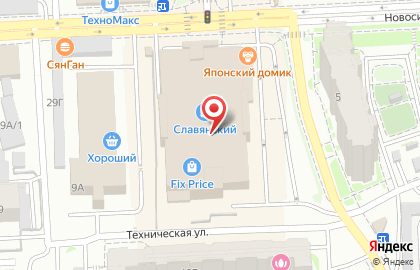 Корал Тревел на Новосибирской улице на карте