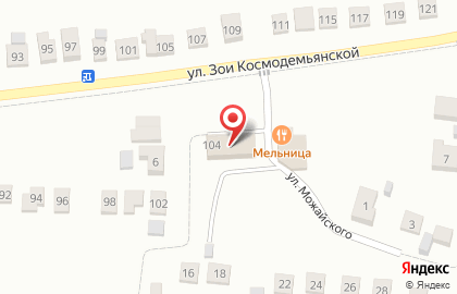 Продуктовый магазин Феникс-Н на Зои Космодемьянской на карте