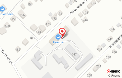 Автосервис Левша на Ремесленной улице на карте