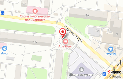 Магазин-мастерская Магазин-мастерская на Советской улице на карте