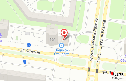 ОАО Банк Петрокоммерц на Степана Разина на карте