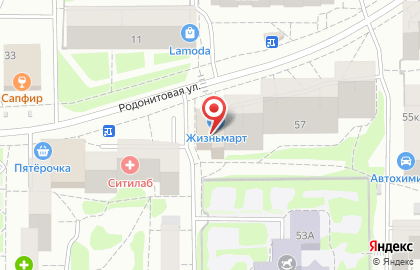 Тату-студия Суворова на улице Крестинского на карте