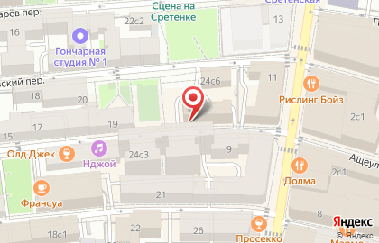 Министерство здравоохранения РФ в Москве на карте