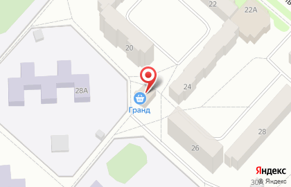 Магазин на Комсомольской на карте
